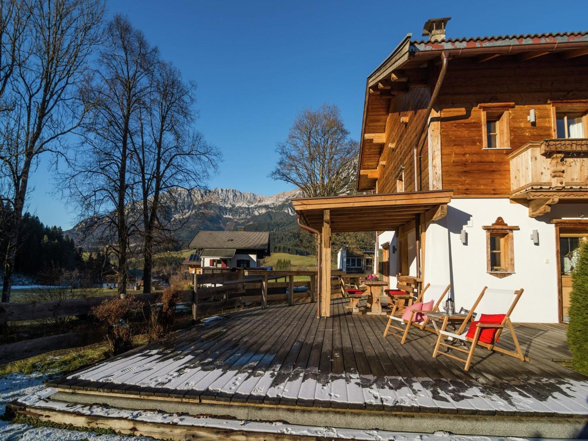 Detached Holiday Home In Ellmau Near The Ski Lift المظهر الخارجي الصورة